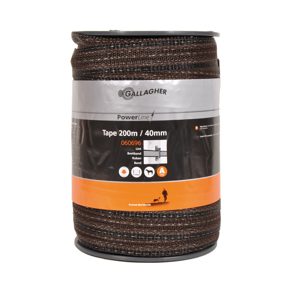 Gallagher PowerLine lint 40mm - 31 cm - 200 Meter - Terra - 4 cm - 20000 cm