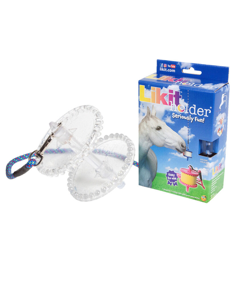 LIKIT - Liksteenhouder - Transparant Glitter