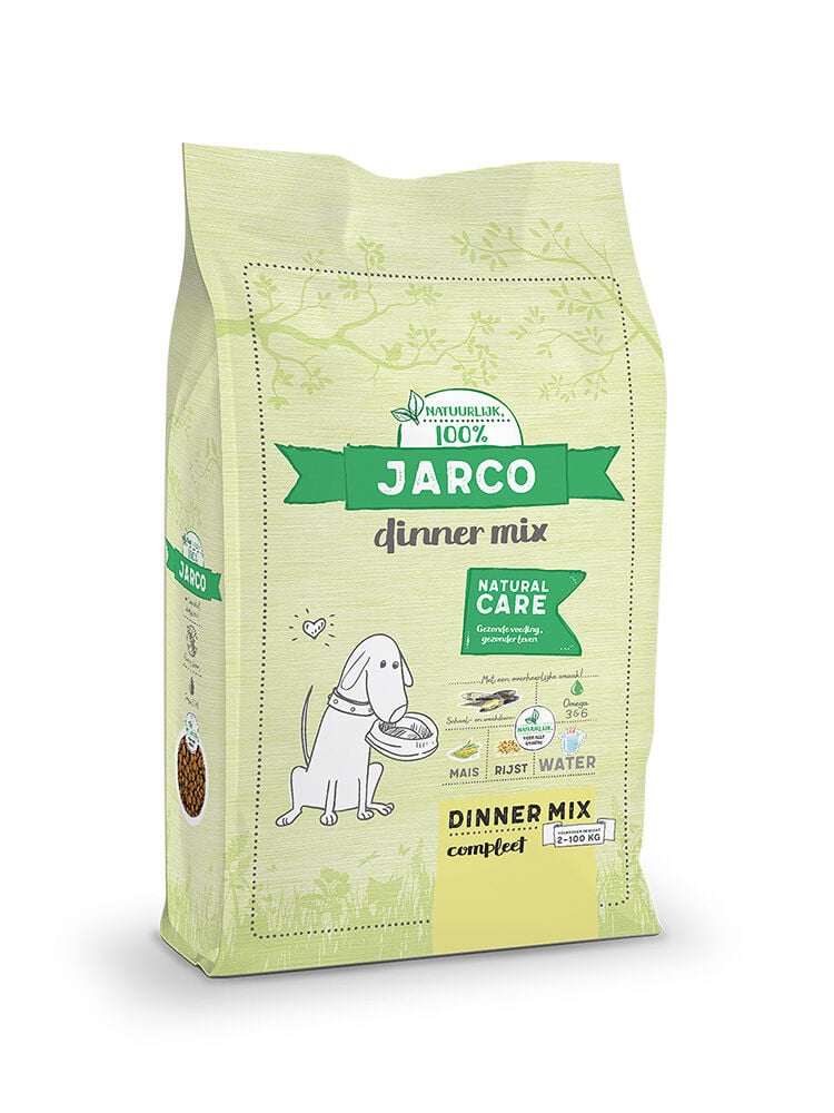 Jarco Specials Dinnermix compleet - Hondenvoer - 12.5 Kilogram - rijst Jarco Specials Dinnermix compleet - Hondenvoer - 12.5 Kilogram - rijst