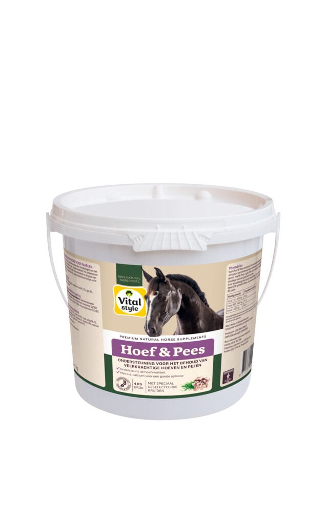 Vitalstyle Hoef & Pees - 4 Kilogram