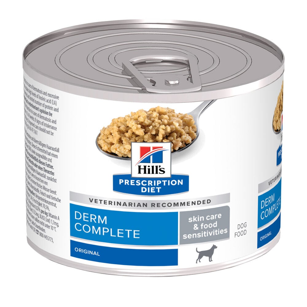 Hill's Prescription Diet Derm Complete - Hondenvoer veterinair - 0.2 Kilogram - kip Hill's Prescription Diet Derm Complete - Hondenvoer veterinair - 0.2 Kilogram - kip