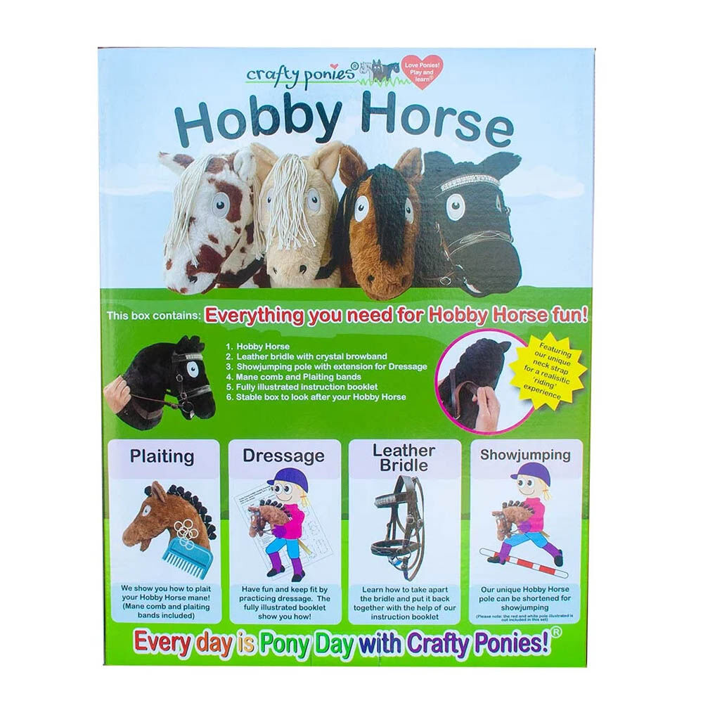 Crafty Ponies Hobby Horse - Stokpaard - Bruin