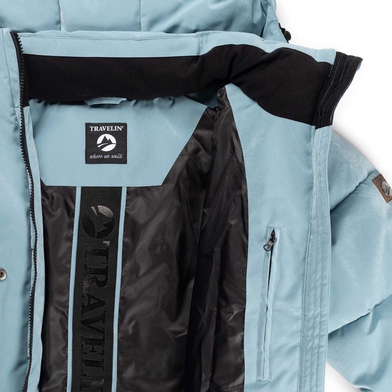 Travelin Norra - Jas - Blauw - 2XL