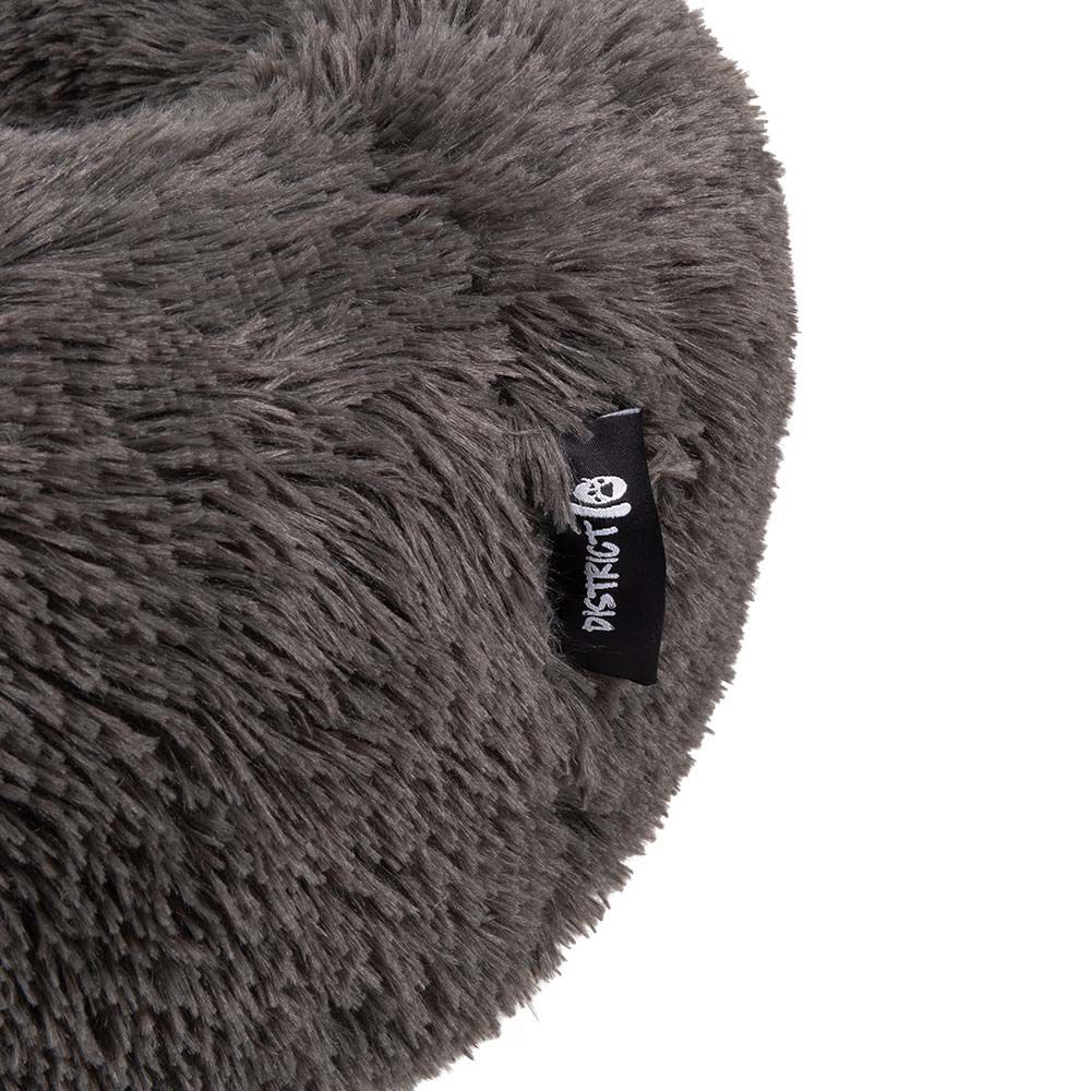 District 70 Fuzz - Fluffy hondenmand - Grijs - 20x60x1 cm - M