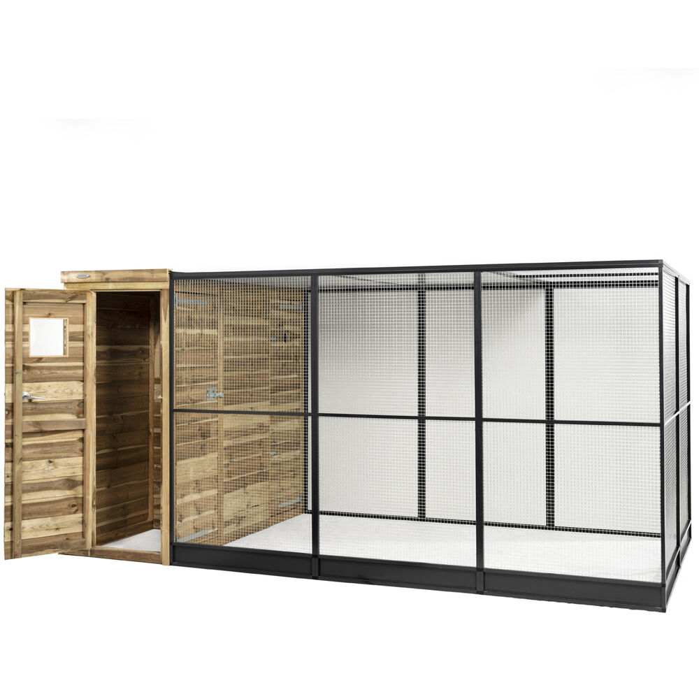 Voldux R10 - Volière - Naturel/zwart - Links