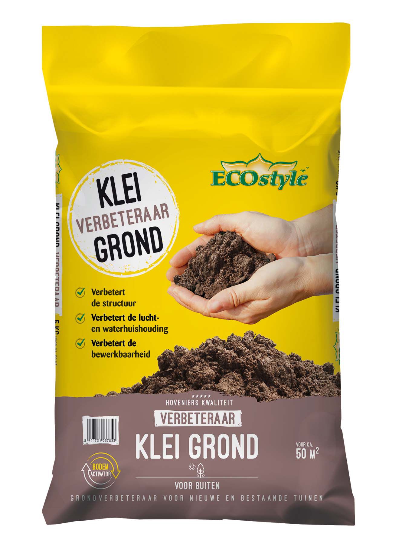 ECOstyle Kleigrond - Bodemverbeteraar - 5 Kilogram ECOstyle Kleigrond - Bodemverbeteraar - 5 Kilogram