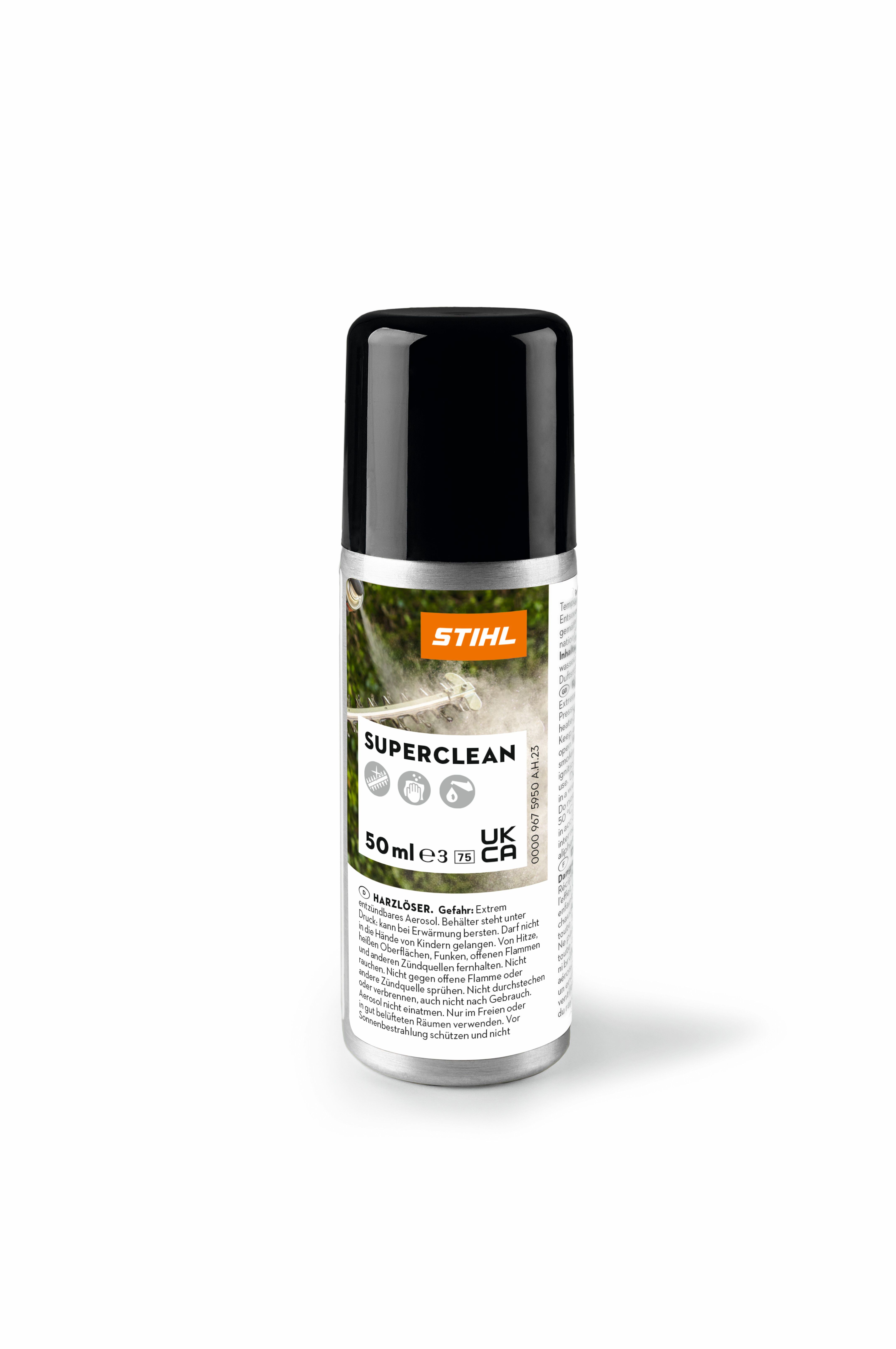 STIHL Superclean 50 ml - Reinigingsmiddel STIHL Superclean 50 ml - Reinigingsmiddel