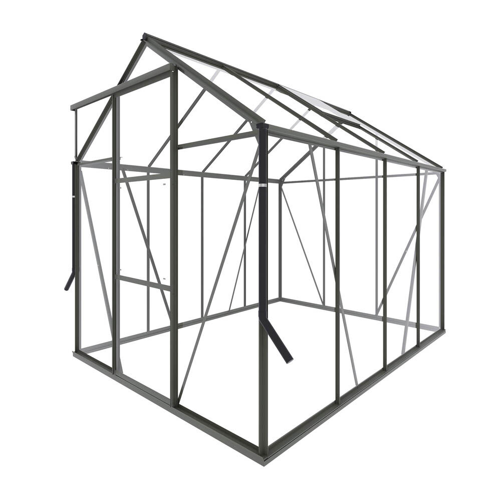 Royal Well Kate II - Tuinkas - Groen - 217x192x253 cm - Veiligheidsglas