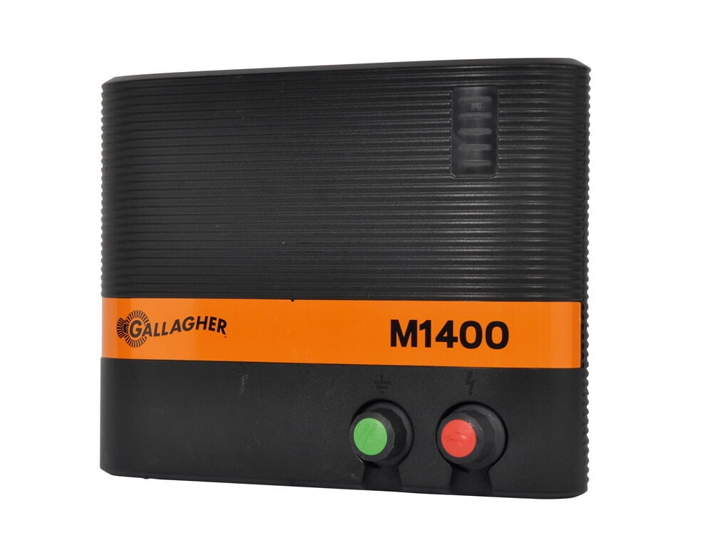 Gallagher M1400 - Lichtnetapparaat - 21.2 cm - Zwart - 230V - 26.8 cm