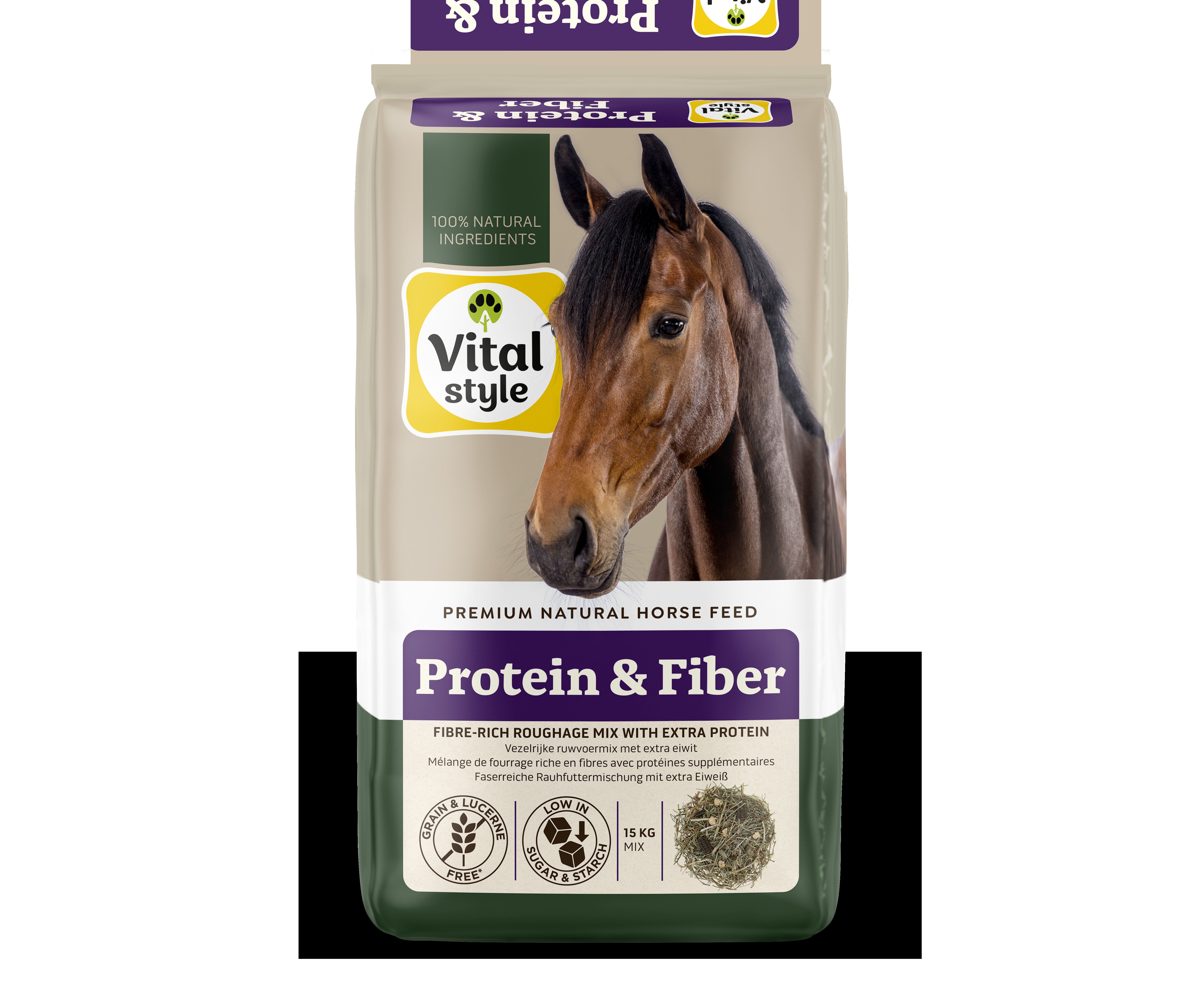 VitalStyle Protein & Fiber - Paardenvoer VitalStyle Protein & Fiber - Paardenvoer
