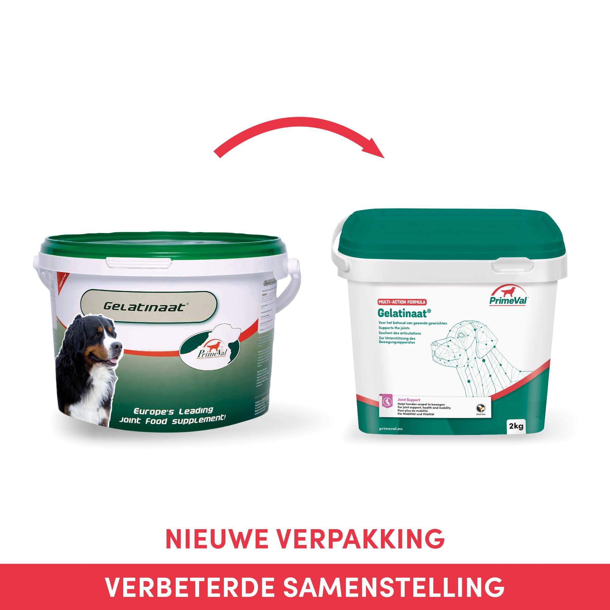 Primeval Gelatinaat Hond - Voedingssupplement - 2 Kilogram