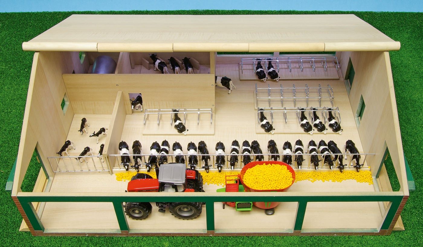Kids Globe Ligboxenstal 1:32 - Accessoires