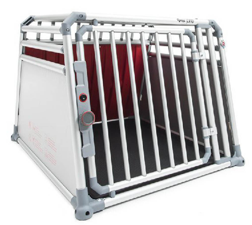 4Pets Pro 4 - Autobench Hond - chroom - 66x81581.5x73.5 cm - S