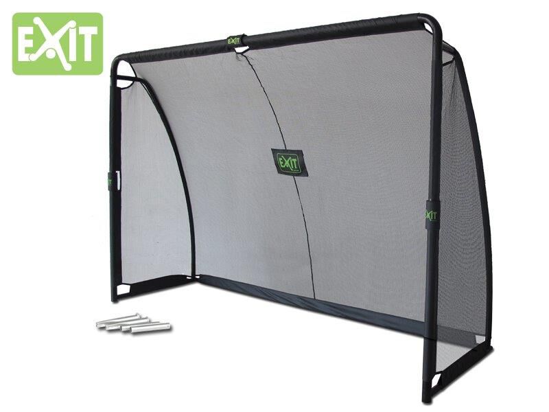 EXIT Finta - voetbalgoal - Zwart - Staal