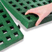 Exit Dynamic - Groundlevel trampoline - Zwart - 366 cm
