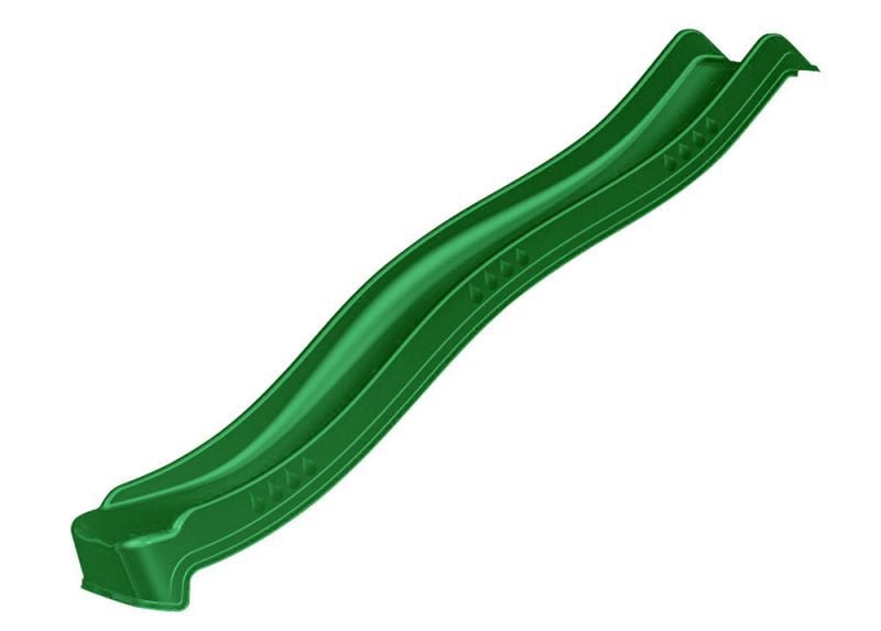 Swing King - Glijbaan - Groen - Kunststof - 265 cm