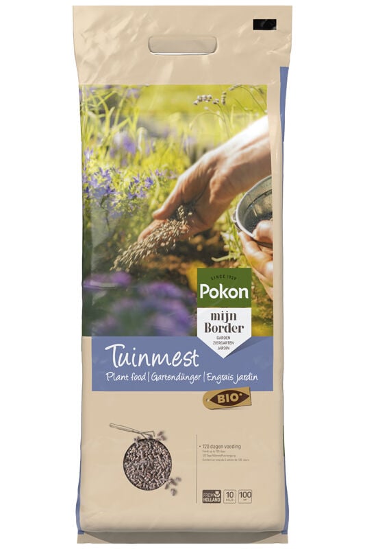 Pokon - Bio tuinmest - 100 m2 - 10 Kilogram
