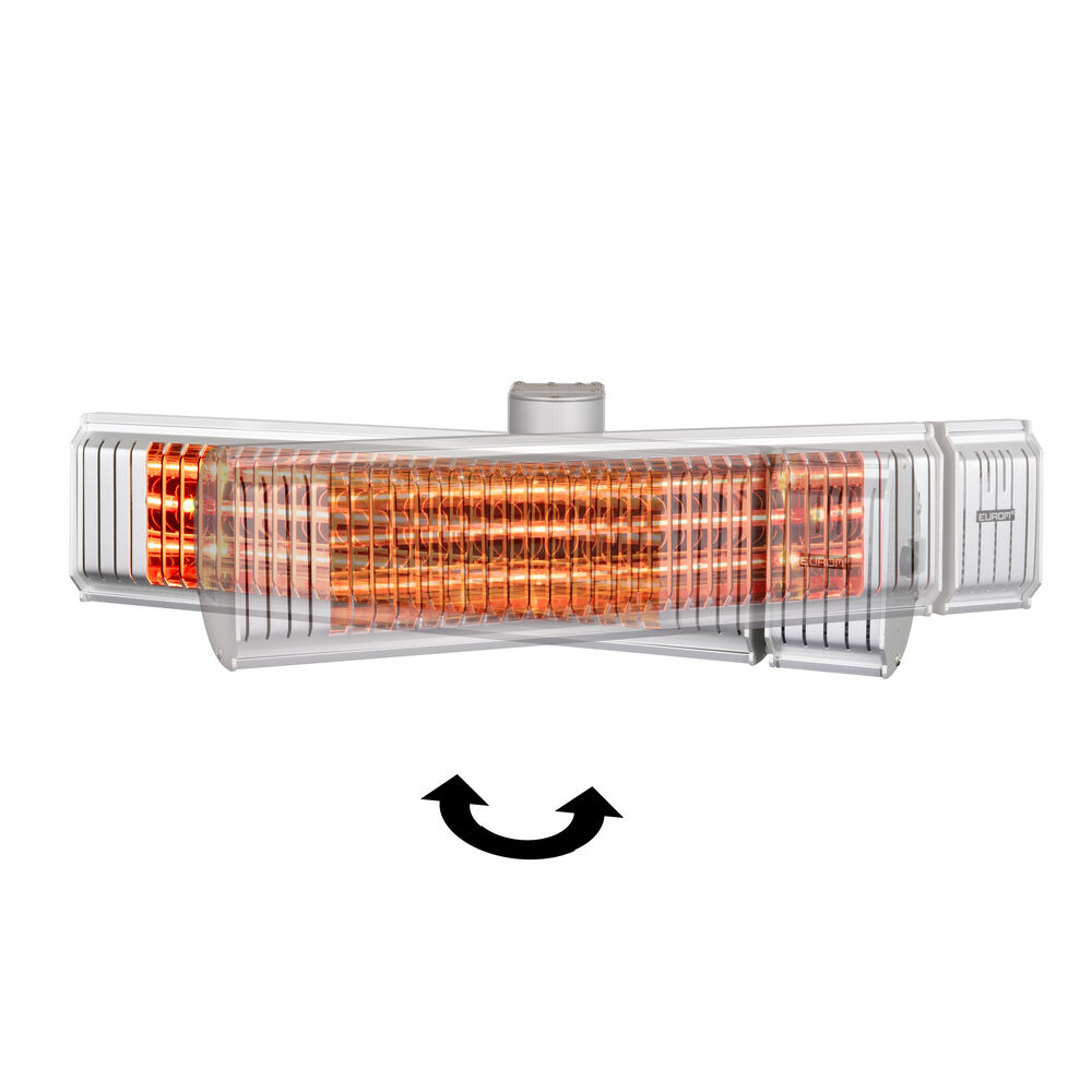 Eurom Golden 2000 Amber Rotary - Terrasverwarmer - Grijs - 2000 W