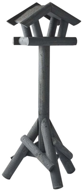Vogelbescherming Gazebo - Voederhuis op paal - Grijs Vogelbescherming Gazebo - Voederhuis op paal - Grijs