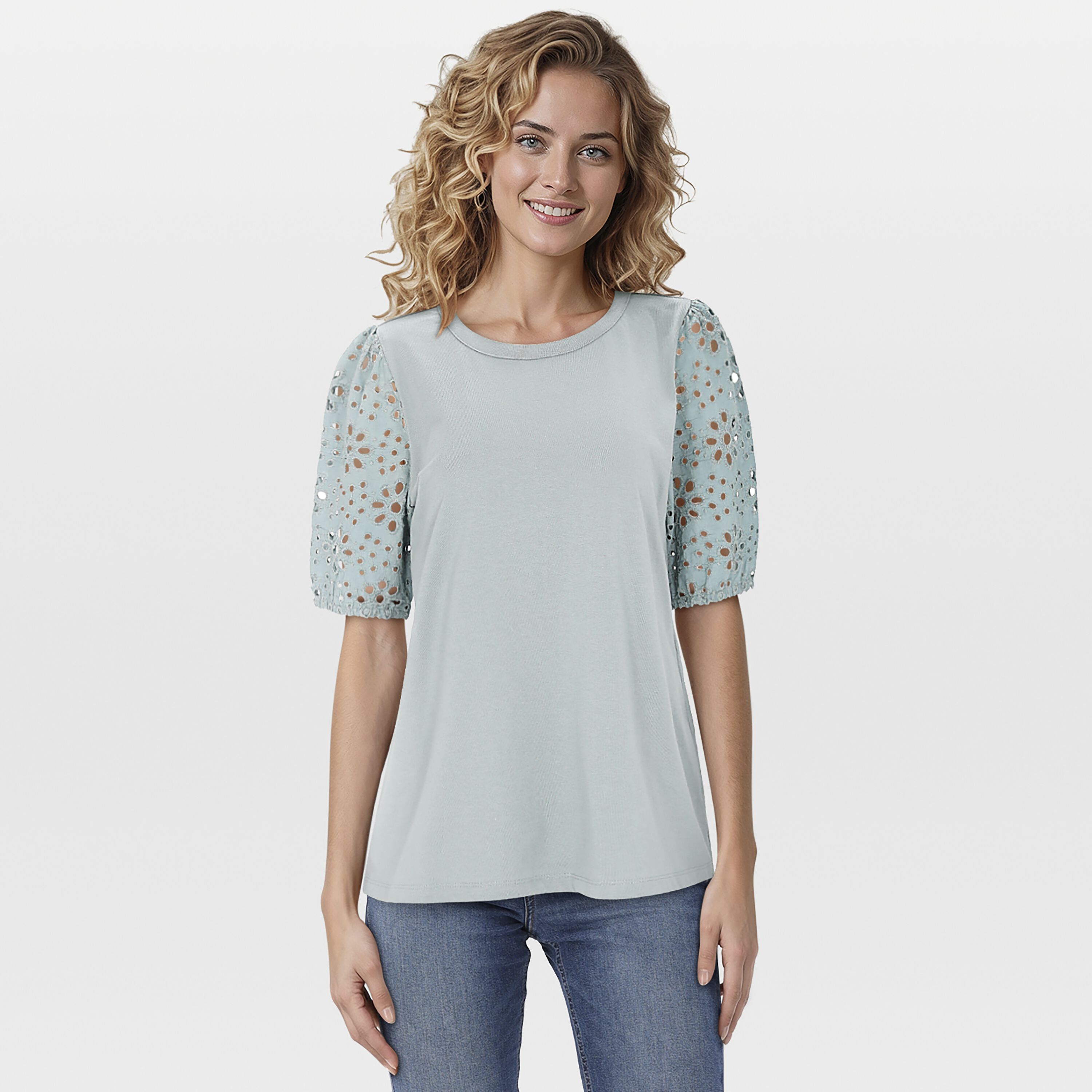 Veleste Joy - T-shirt - Groen - 44 Veleste Joy - T-shirt - Groen - 44