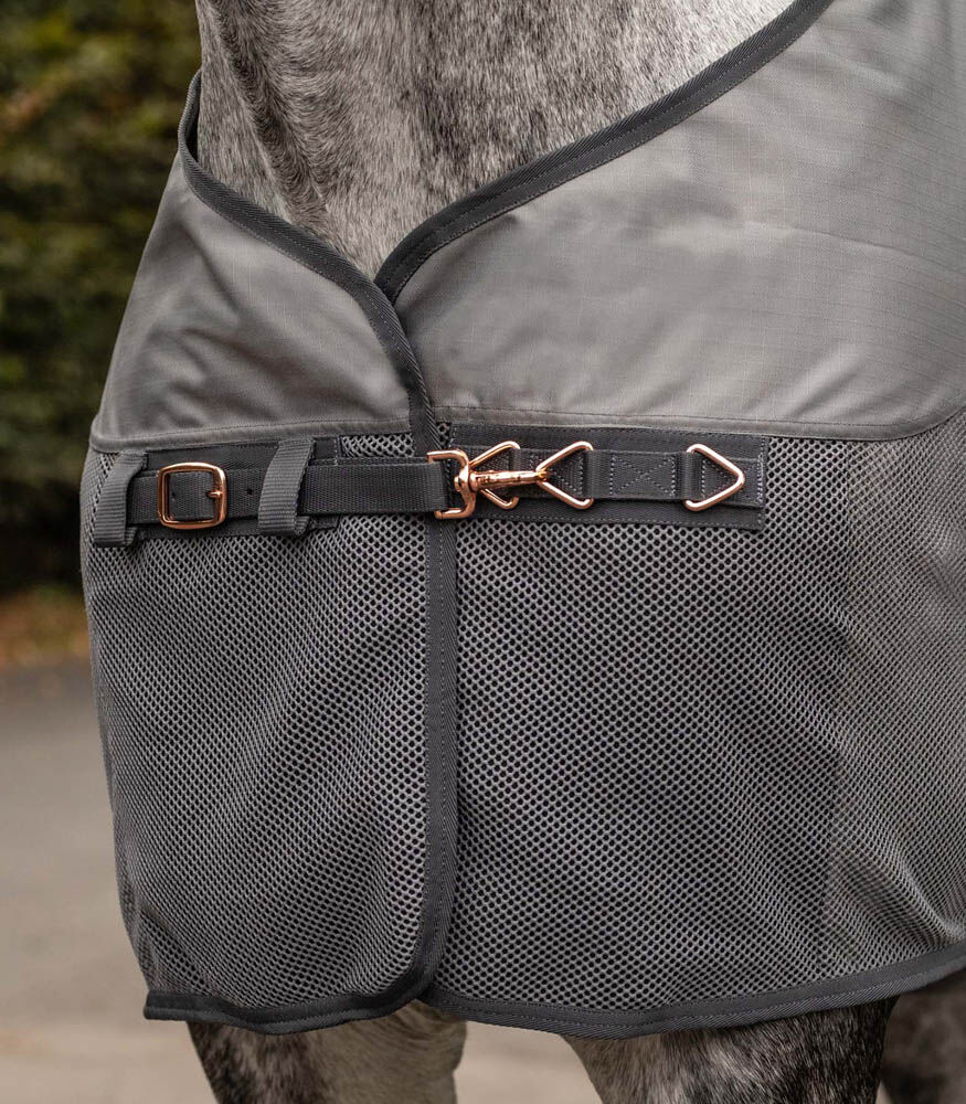 Waldhausen Comfort - Vliegendeken - Paardendeken - Grijs - 115/165