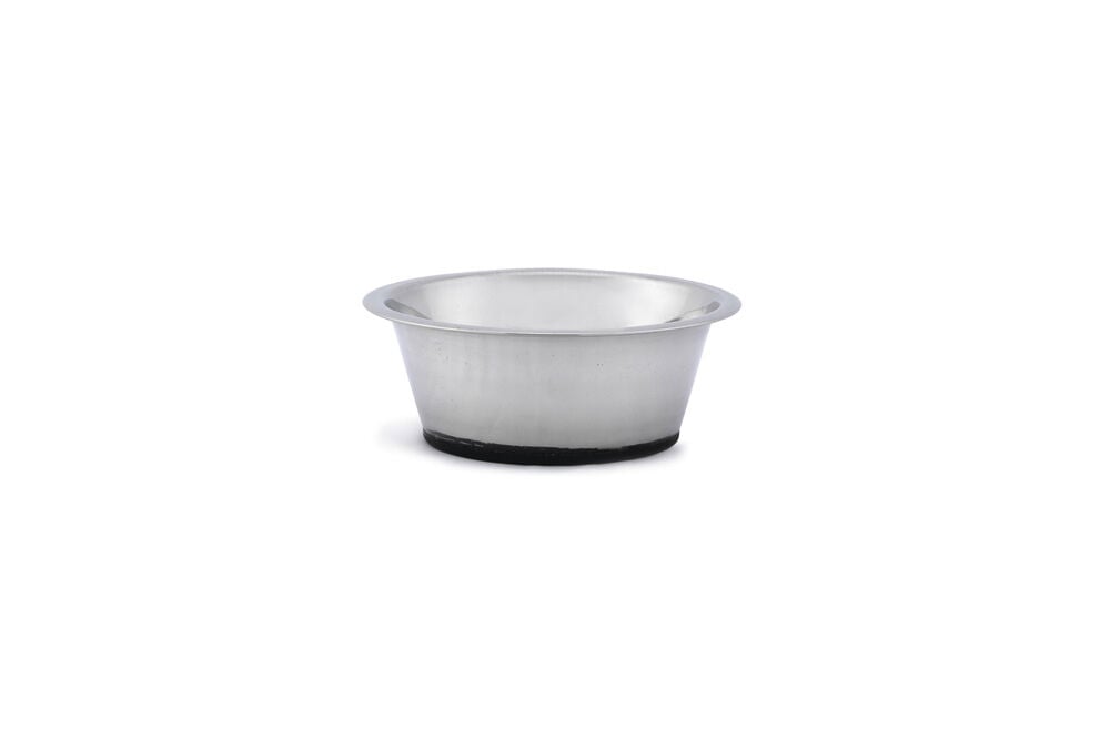 Beeztees Voer of drinkbak - Zilver - 16 cm Beeztees Voer of drinkbak - Zilver - 16 cm