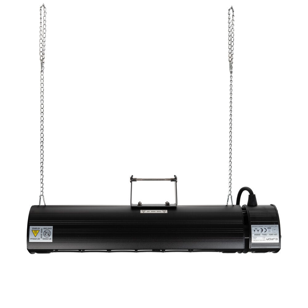 Eurom Golden 200  Ultra RCD - Terrasverwarmer - Zwart - 2000 W