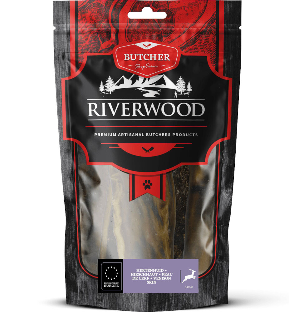 Riverwood Butcher Shop Series Hertenhuid - Hondensnack