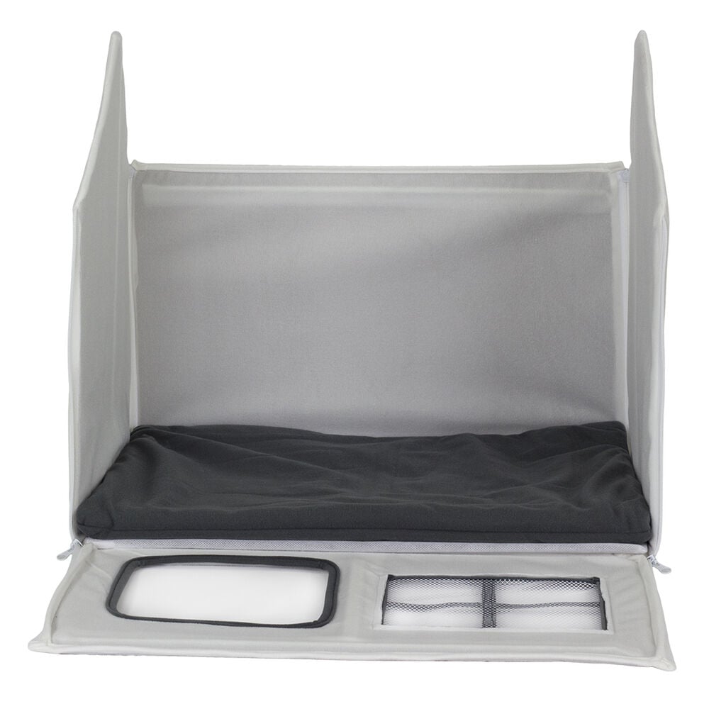 Happy-House Villa Luxury Living - Hondenkussen - Offwhite/Grij - 49x52x36 cm - Klein