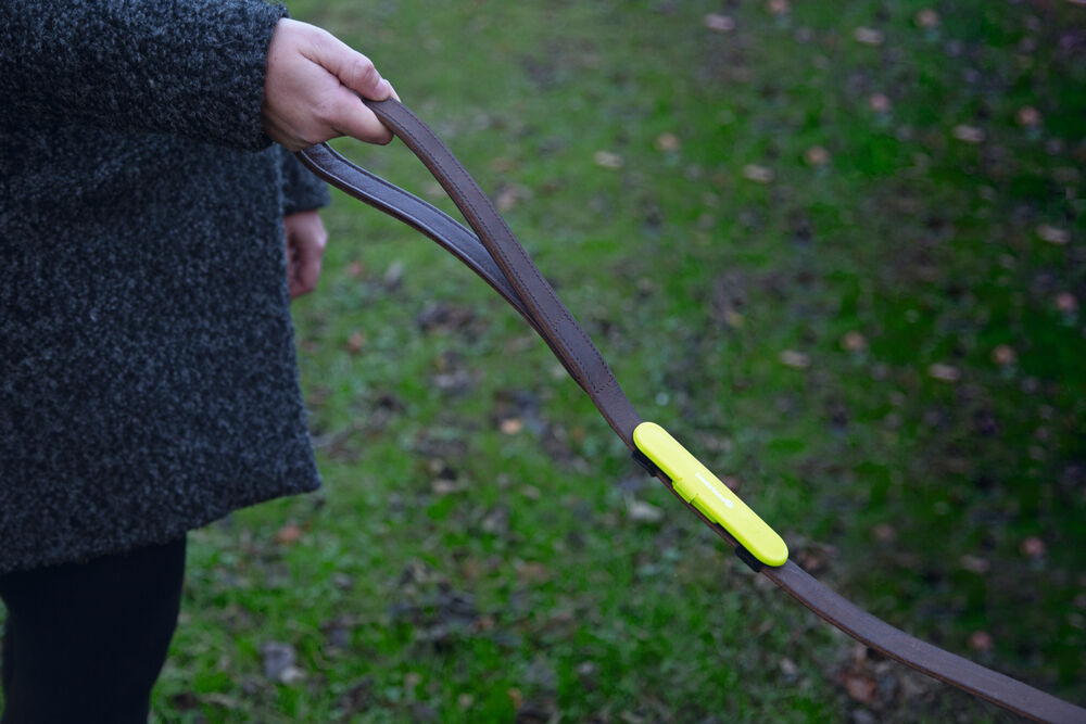 Beeztees - Veiligheidsstrip Hond - Geel - 12 cm