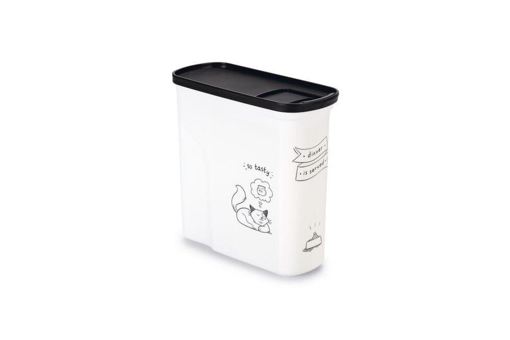 Curver Dis - Kat - Voercontainer - 2 l - Wit Curver Dis - Kat - Voercontainer - 2 l - Wit