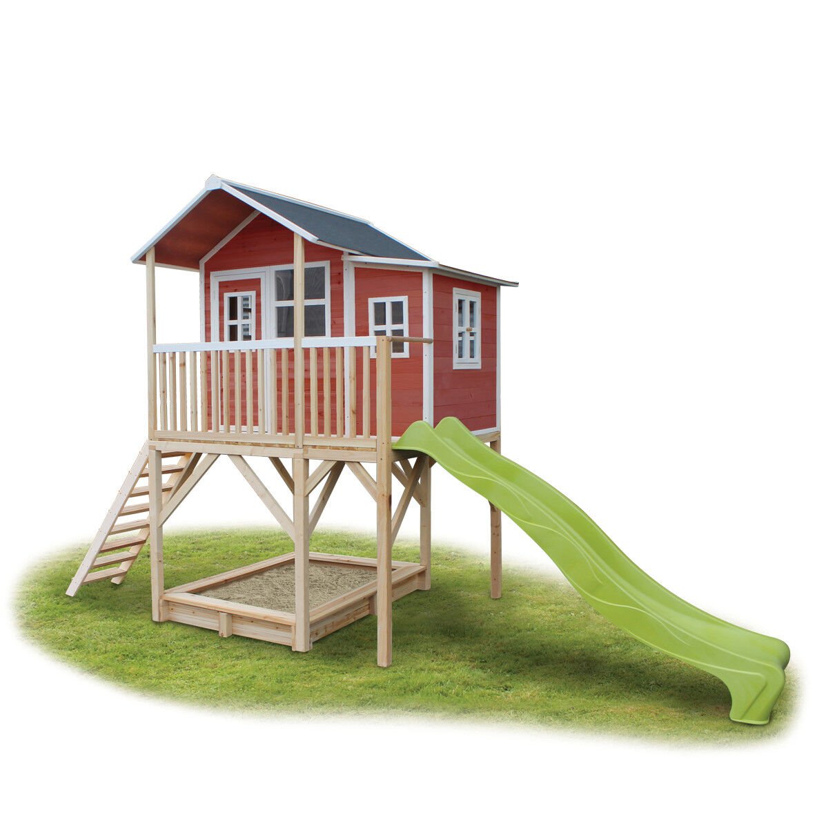 EXIT Loft 750 - Speelhuisje - Rood - Hout