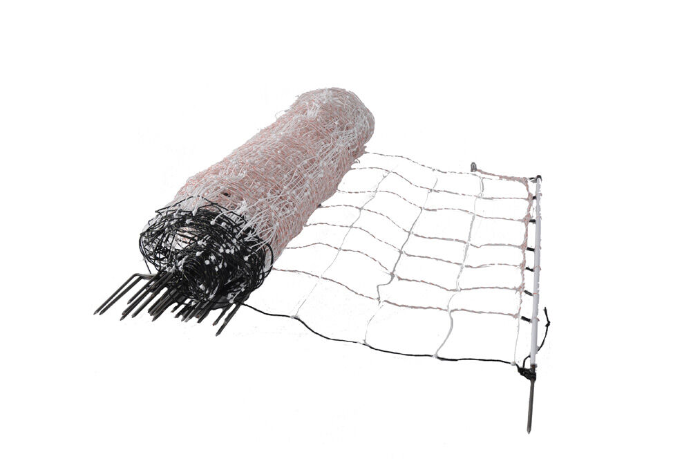 Gallagher Turbonet Enkele Pen - 17 cm - Wit - 111 cm - 5000 cm