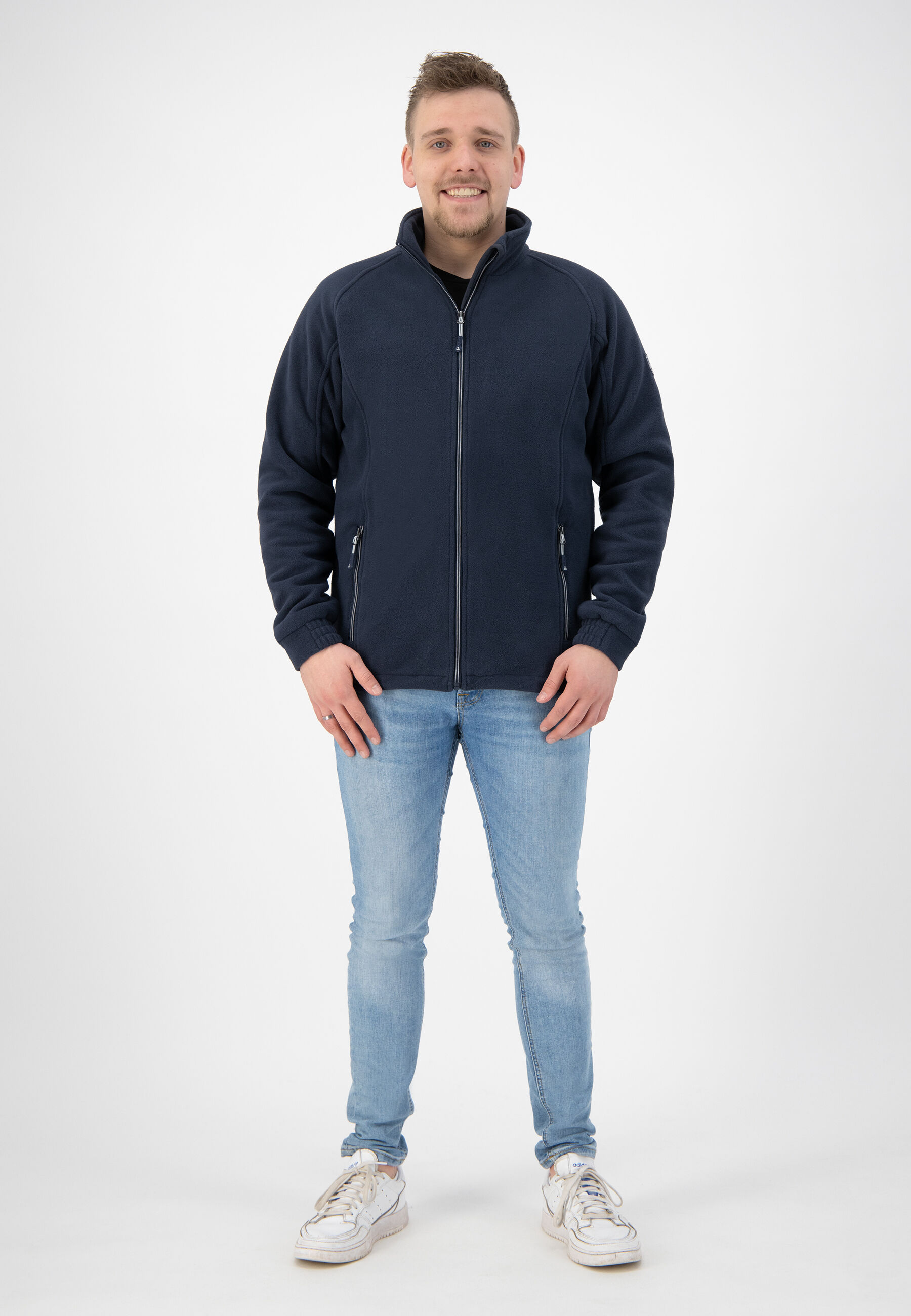 Kjelvik Fjord - Fleece vest - Donkerblauw - S Kjelvik Fjord - Fleece vest - Donkerblauw - S