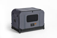 Fikago Queen - tot 30 kg - Hondenbench - Grijs - 50x71x45 cm