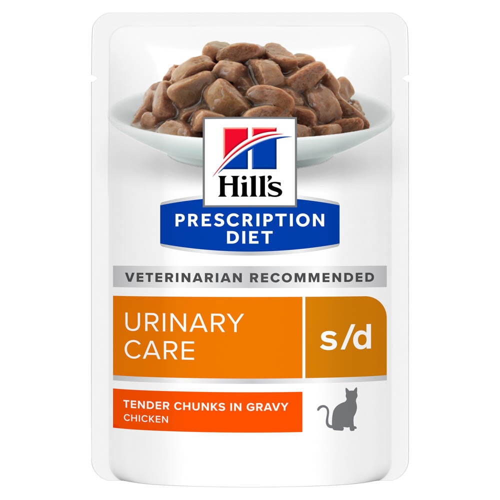 Hill's Prescription Diet Urinary Care s/d - Kattenvoer - 85 Gram - kip Hill's Prescription Diet Urinary Care s/d - Kattenvoer - 85 Gram - kip