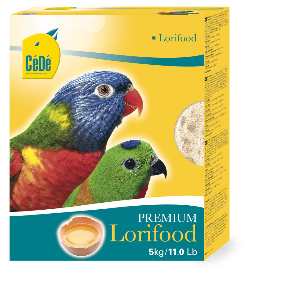 Cede Eivoer Lori - Vogelvoer - 5 Kilogram - Volledig voer Cede Eivoer Lori - Vogelvoer - 5 Kilogram - Volledig voer