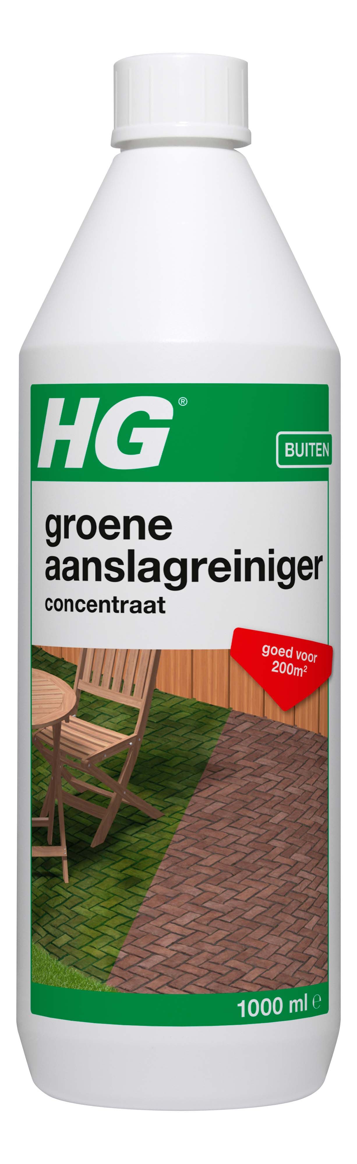 HG GROENE AANSLAGREINIGER - Reinigingsmiddel