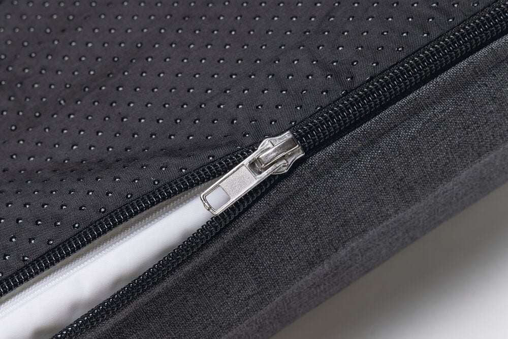 Beeztees Zira - Orthopedisch hondenkussen - grijs - 9x50x75 cm - M