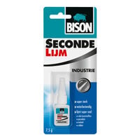 Bison Secondelijm Industrie - 8 Gram - Transparant