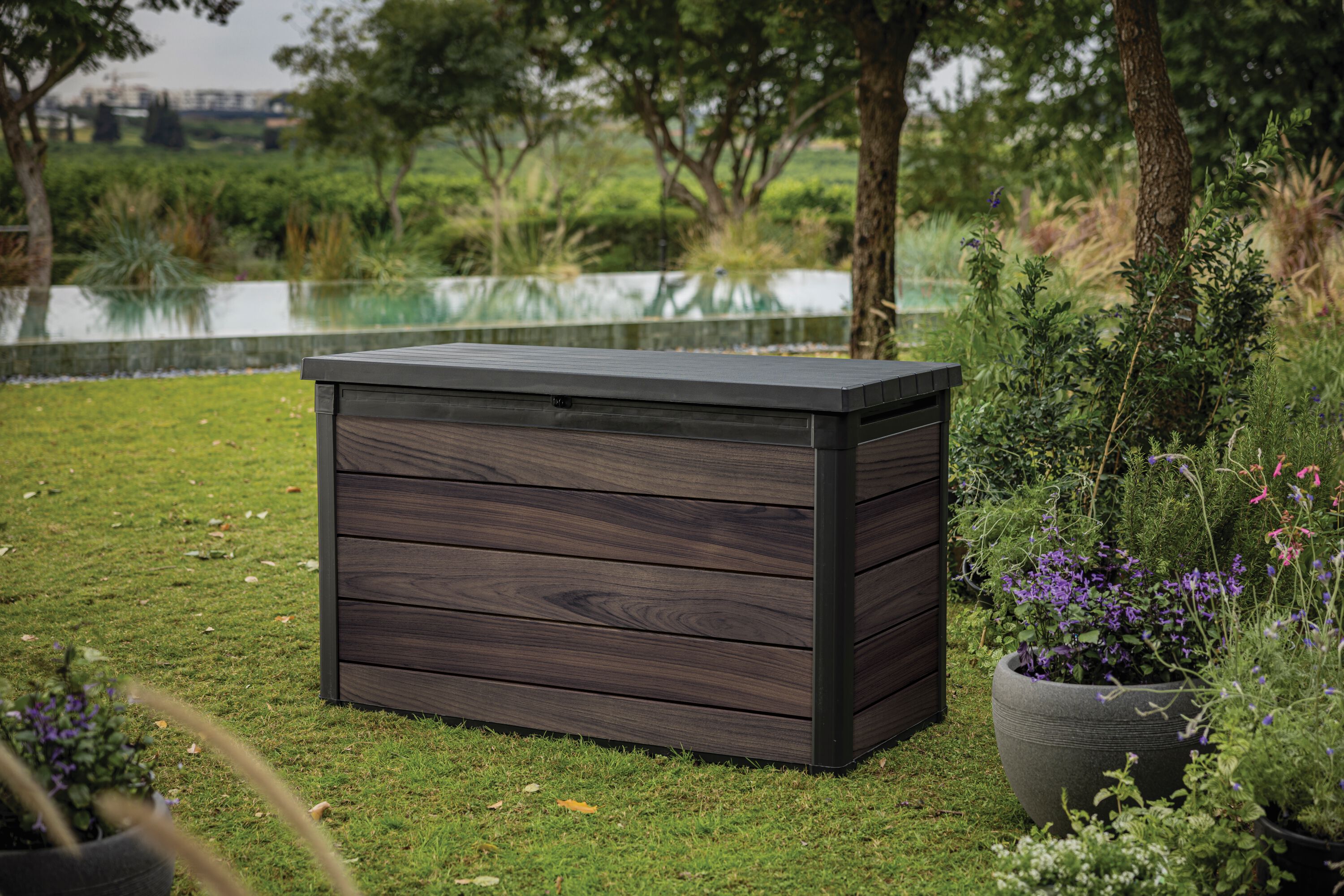 Keter Rosewood - Opbergbox - 90x72.5x151.7 cm