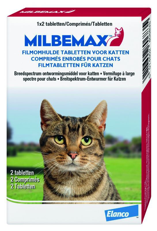 Milbemax  Tablet - Ontwormen Kat