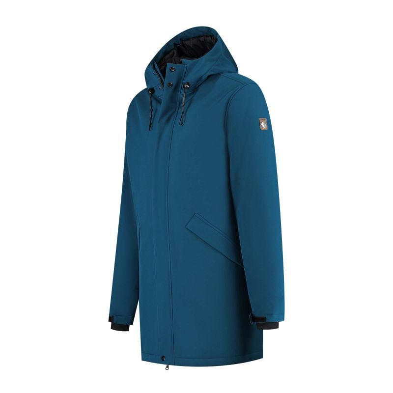 Travelin Enok - Softshell jas - Blauw - M