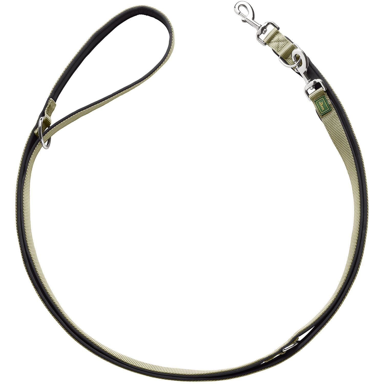 Hunter Vario Plus lijn - Hondenriem - Groen - 1.5 cm - 200 cm Hunter Vario Plus lijn - Hondenriem - Groen - 1.5 cm - 200 cm