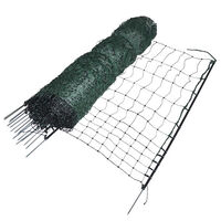 Gallagher Kippennet Enkele pen - Afrasteringsnetten - 50m - 21 cm - Groen - 130 cm - 5000 cm