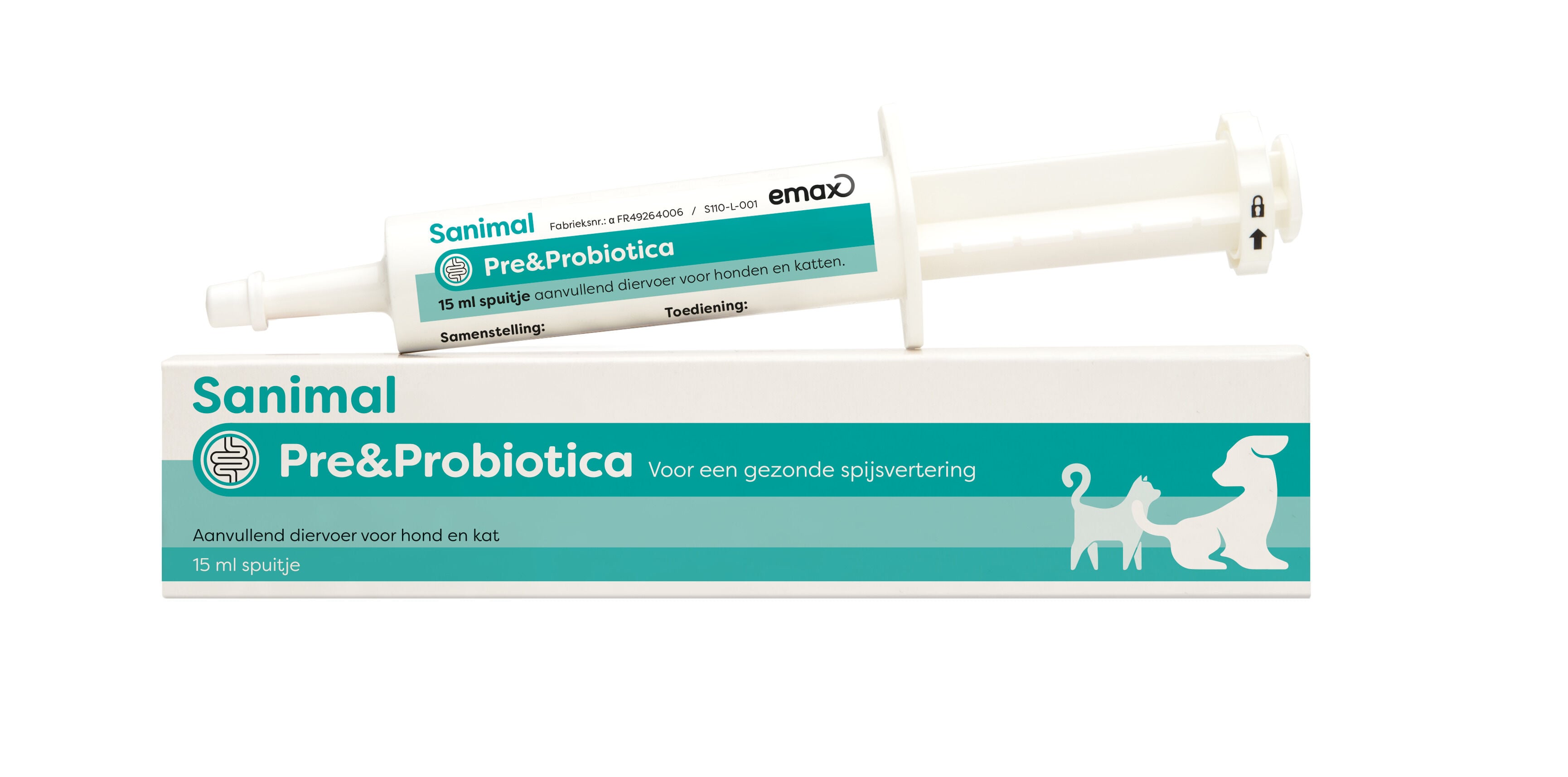 Sanimal Pre&Probiotica - Supplement - Spijsvertering Hond Sanimal Pre&Probiotica - Supplement - Spijsvertering Hond