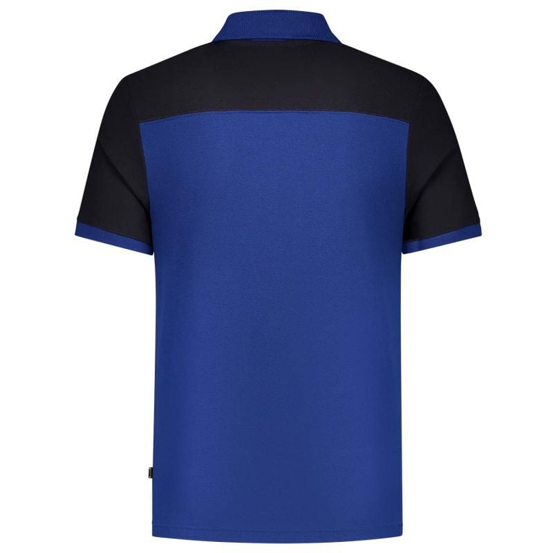 Tricorp Bicolor Naden  - Poloshirt - Kobalt Donkerblauw - 3XL