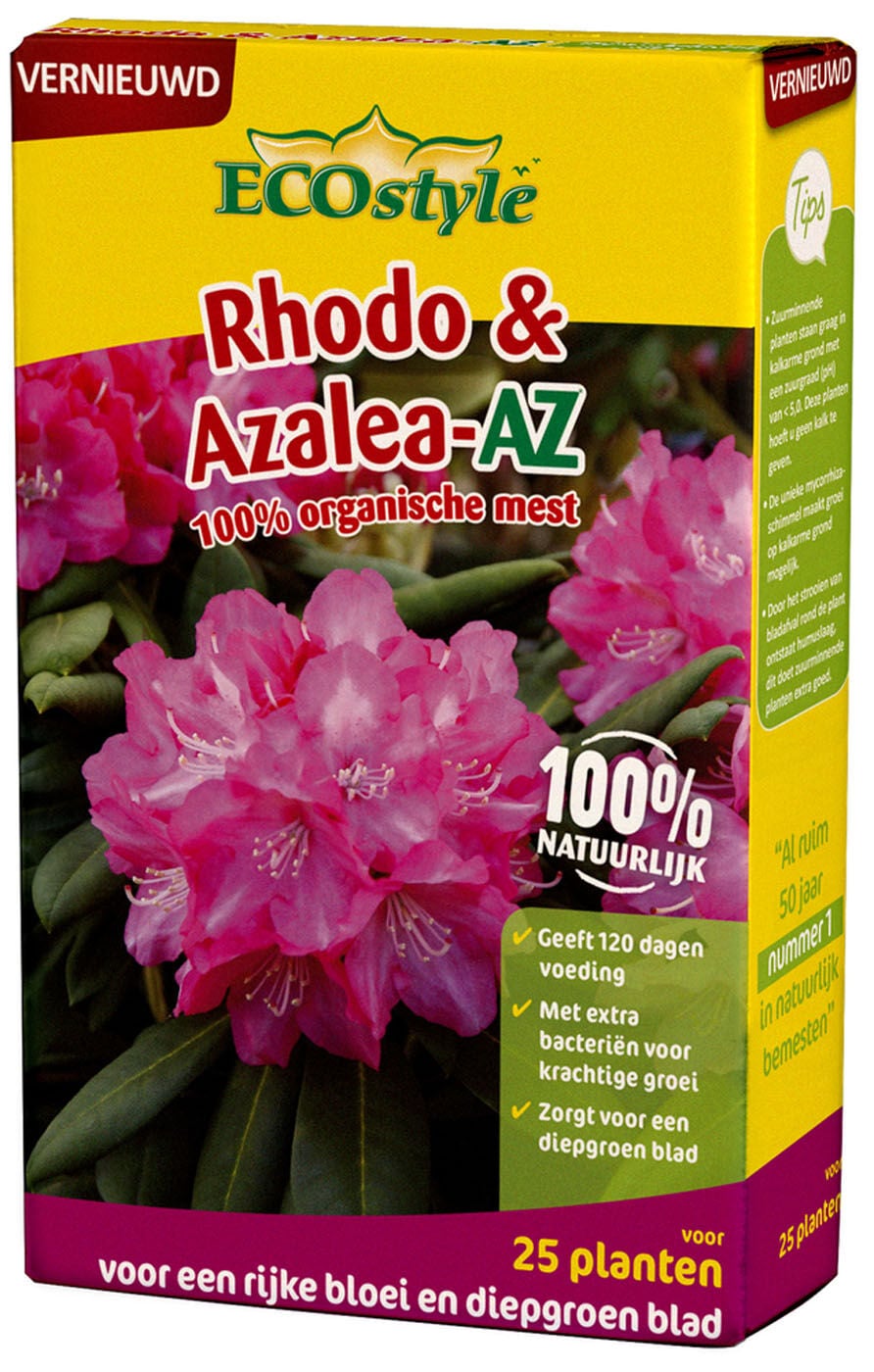 ECOstyle Rhodo & Azalea-AZ - Siertuinmeststof - 0.8 Kilogram ECOstyle Rhodo & Azalea-AZ - Siertuinmeststof - 0.8 Kilogram