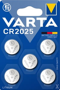 Varta CR2025 - Batterij - 5 Stuks