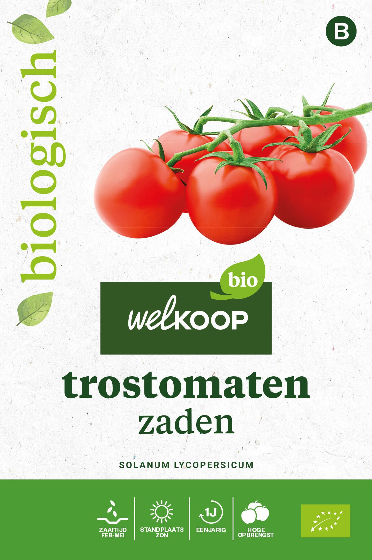 Welkoop Bio - Trostomaten Zaden Welkoop Bio - Trostomaten Zaden